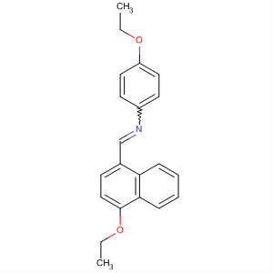 88123-24-4  Benzenamine, 4-ethoxy-N-[(4-ethoxy-1-naphthalenyl)methylene]-