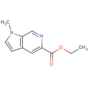 88129-32-2  1H-Pyrrolo[2,3-c]pyridine-5-carboxylic acid, 1-methyl-, ethyl ester