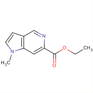 88129-33-3  1H-Pyrrolo[3,2-c]pyridine-6-carboxylic acid, 1-methyl-, ethyl ester