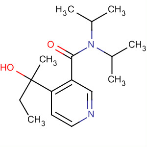 881303-80-6  3-Pyridinecarboxamide,4-(1-hydroxy-1-methylpropyl)-N,N-bis(1-methylethyl)-