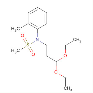 88131-59-3  Methanesulfonamide, N-(3,3-diethoxypropyl)-N-(2-methylphenyl)-