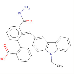 88132-68-7  Benzoic acid, [(9-ethyl-9H-carbazol-3-yl)methylene]phenylhydrazide