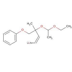 88134-52-5  Lithium, [3-(1-ethoxyethoxy)-3-methyl-4-phenoxy-1-butenyl]-