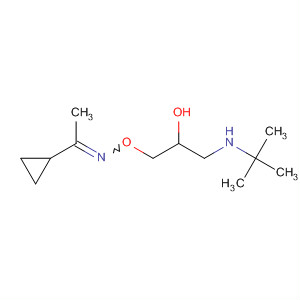 88134-91-2  Ethanone, 1-cyclopropyl-,O-[3-[(1,1-dimethylethyl)amino]-2-hydroxypropyl]oxime