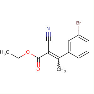 2-Butenoic acid, 3-(3-bromophenyl)-2-cyano-, ethyl ester