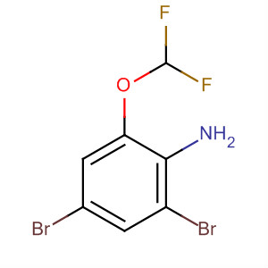 88149-44-4  Benzenamine, 2,4-dibromo-6-(difluoromethoxy)-