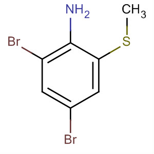 88149-48-8  Benzenamine, 2,4-dibromo-6-(methylthio)-