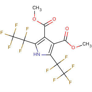 88149-58-0  1H-Pyrrole-3,4-dicarboxylic acid, 2,5-bis(pentafluoroethyl)-, dimethylester