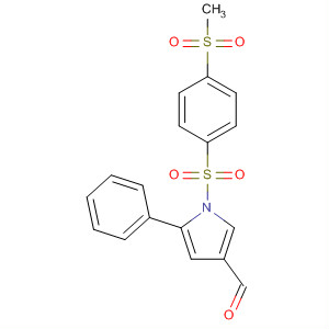 881676-81-9  1H-Pyrrole-3-carboxaldehyde,1-[[4-(methylsulfonyl)phenyl]sulfonyl]-5-phenyl-