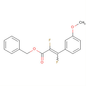 881682-75-3  2-Propenoic acid, 2,3-difluoro-3-(3-methoxyphenyl)-, phenylmethylester, (2Z)-