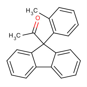 88172-50-3  Ethanone, 1-[9-(2-methylphenyl)-9H-fluoren-9-yl]-