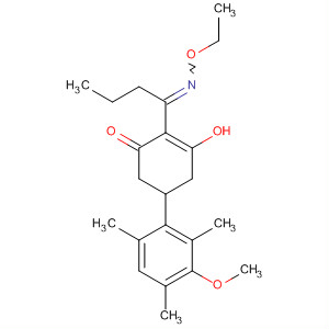 88173-95-9  2-Cyclohexen-1-one,2-[1-(ethoxyimino)butyl]-3-hydroxy-5-(3-methoxy-2,4,6-trimethylphenyl)-