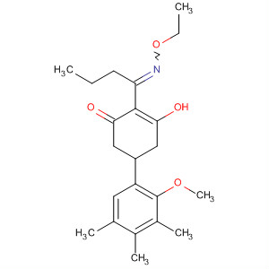 88174-21-4  2-Cyclohexen-1-one,2-[1-(ethoxyimino)butyl]-3-hydroxy-5-(2-methoxy-3,4,5-trimethylphenyl)-