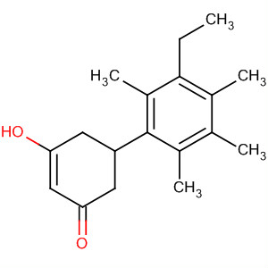 88174-74-7  2-Cyclohexen-1-one, 5-(3-ethyl-2,4,5,6-tetramethylphenyl)-3-hydroxy-