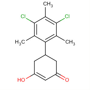 88174-80-5  2-Cyclohexen-1-one, 5-(3,5-dichloro-2,4,6-trimethylphenyl)-3-hydroxy-