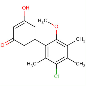 88174-86-1  2-Cyclohexen-1-one,5-(3-chloro-6-methoxy-2,4,5-trimethylphenyl)-3-hydroxy-