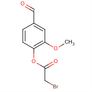 881994-35-0  Acetic acid, bromo-, 4-formyl-2-methoxyphenyl ester