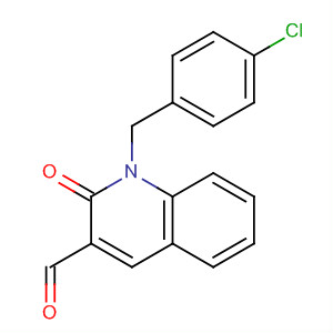 882023-23-6  3-Quinolinecarboxaldehyde,1-[(4-chlorophenyl)methyl]-1,2-dihydro-2-oxo-