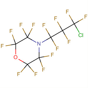 88203-36-5  Morpholine,4-(3-chloro-1,1,2,2,3,3-hexafluoropropyl)-2,2,3,3,5,5,6,6-octafluoro-