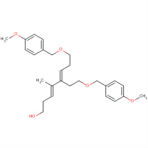 882046-34-6  3,5-Octadien-1-ol,8-[(4-methoxyphenyl)methoxy]-5-[2-[(4-methoxyphenyl)methoxy]ethyl]-4-methyl-, (3E,5E)-