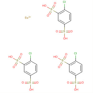 88205-66-7  1,3-Benzenedisulfonic acid, 4-chloro-, europium(3+) salt (3:1)