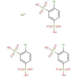 88205-67-8  1,3-Benzenedisulfonic acid, 4-chloro-, gadolinium(3+) salt (3:1)