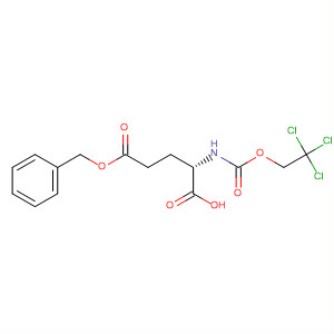 88219-09-4  L-Glutamic acid, N-[(2,2,2-trichloroethoxy)carbonyl]-, 1-(phenylmethyl)ester