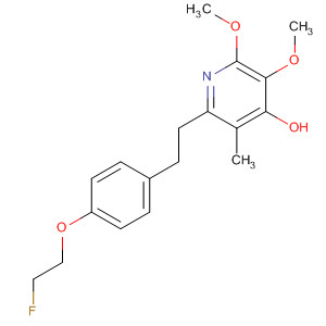 882426-82-6  4-Pyridinol,2-[2-[4-(2-fluoroethoxy)phenyl]ethyl]-5,6-dimethoxy-3-methyl-