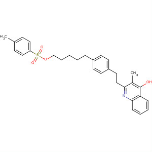 882426-98-4  4-Quinolinol,3-methyl-2-[2-[4-[5-[[(4-methylphenyl)sulfonyl]oxy]pentyl]phenyl]ethyl]-