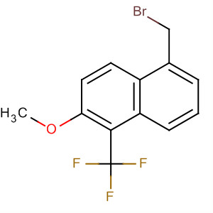 88245-14-1  Naphthalene, 5-(bromomethyl)-2-methoxy-1-(trifluoromethyl)-