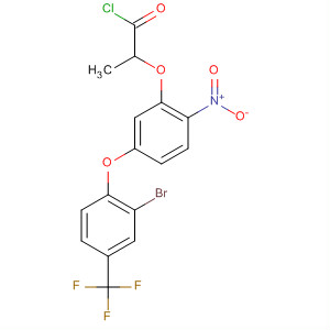 88246-43-9  Propanoyl chloride,2-[5-[2-bromo-4-(trifluoromethyl)phenoxy]-2-nitrophenoxy]-