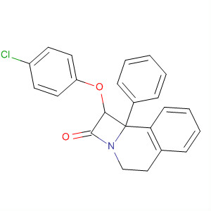 88252-51-1  2H-Azeto[2,1-a]isoquinolin-2-one,1-(4-chlorophenoxy)-1,4,5,9b-tetrahydro-9b-phenyl-