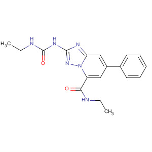 882520-63-0  [1,2,4]Triazolo[1,5-a]pyridine-5-carboxamide,N-ethyl-2-[[(ethylamino)carbonyl]amino]-7-phenyl-