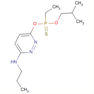 88259-41-0  Phosphonothioic acid, ethyl-, O-(2-methylpropyl)O-[6-(propylamino)-3-pyridazinyl] ester