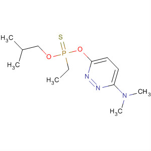 88259-53-4  Phosphonothioic acid, ethyl-, O-[6-(dimethylamino)-3-pyridazinyl]O-(2-methylpropyl) ester