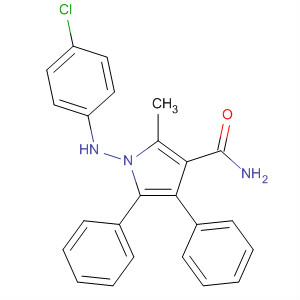 88267-45-2  1H-Pyrrole-3-carboxamide,1-[(4-chlorophenyl)amino]-2-methyl-4,5-diphenyl-