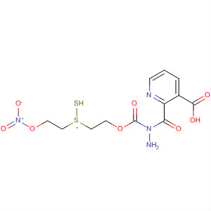 877865-18-4  3-Pyridinecarboxylic acid,2-[[2-[[2-(nitrooxy)ethyl]dithio]ethoxy]carbonyl]hydrazide