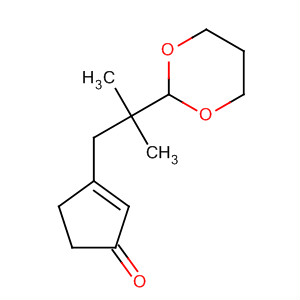 87802-32-2  2-Cyclopenten-1-one, 3-[2-(1,3-dioxan-2-yl)-2-methylpropyl]-