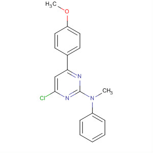 878199-92-9  2-Pyrimidinamine, 4-chloro-6-(4-methoxyphenyl)-N-methyl-N-phenyl-