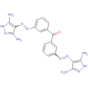 878280-57-0  Methanone, bis[3-[(3,5-diamino-1H-pyrazol-4-yl)azo]phenyl]-