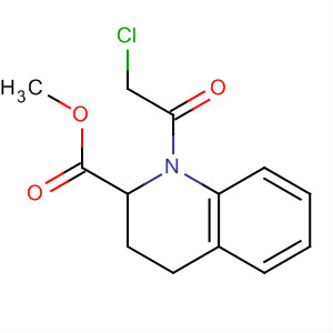 878292-03-6  2-Quinolinecarboxylic acid, 1-(chloroacetyl)-1,2,3,4-tetrahydro-, methylester