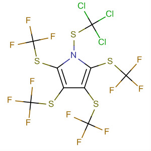 87840-95-7  1H-Pyrrole,1-[(trichloromethyl)thio]-2,3,4,5-tetrakis[(trifluoromethyl)thio]-