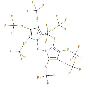 87840-99-1  1H-Pyrrole, 1,1'-thiobis[2,3,4,5-tetrakis[(trifluoromethyl)thio]-