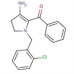 87844-39-1  Methanone,[3-amino-1-[(2-chlorophenyl)methyl]-4,5-dihydro-1H-pyrrol-2-yl]phenyl-