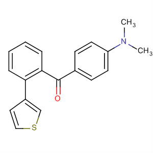 878555-17-0  Methanone, [4-(dimethylamino)phenyl][2-(3-thienyl)phenyl]-