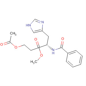 87867-17-2  L-Histidine, 1-[2-(acetyloxy)ethyl]-N-benzoyl-, methyl ester