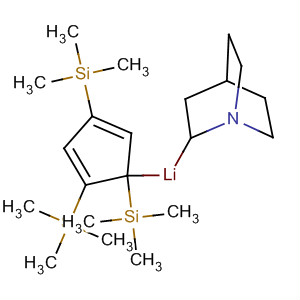 87870-96-0  Lithium,(1-azabicyclo[2.2.2]octane)[1,2,4-tris(trimethylsilyl)-2,4-cyclopentadien-1-yl]-