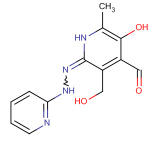 87877-49-4  4-Pyridinecarboxaldehyde, 3-hydroxy-5-(hydroxymethyl)-2-methyl-,2-pyridinylhydrazone