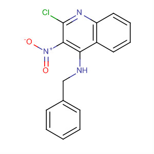 879000-70-1  4-Quinolinamine, 2-chloro-3-nitro-N-(phenylmethyl)-