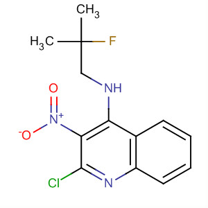 879001-64-6  4-Quinolinamine, 2-chloro-N-(2-fluoro-2-methylpropyl)-3-nitro-